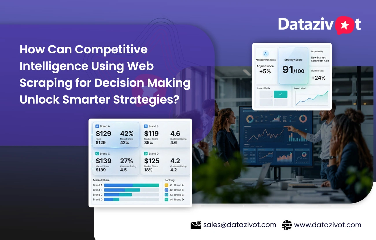 How Can Competitive Intelligence Using Web Scraping for Decision Making Unlock Smarter Strategies?