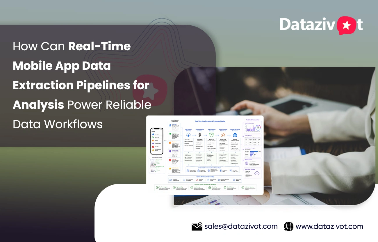 How Can Real-Time Mobile App Data Extraction Pipelines for Analysis Power Reliable Data Workflows?