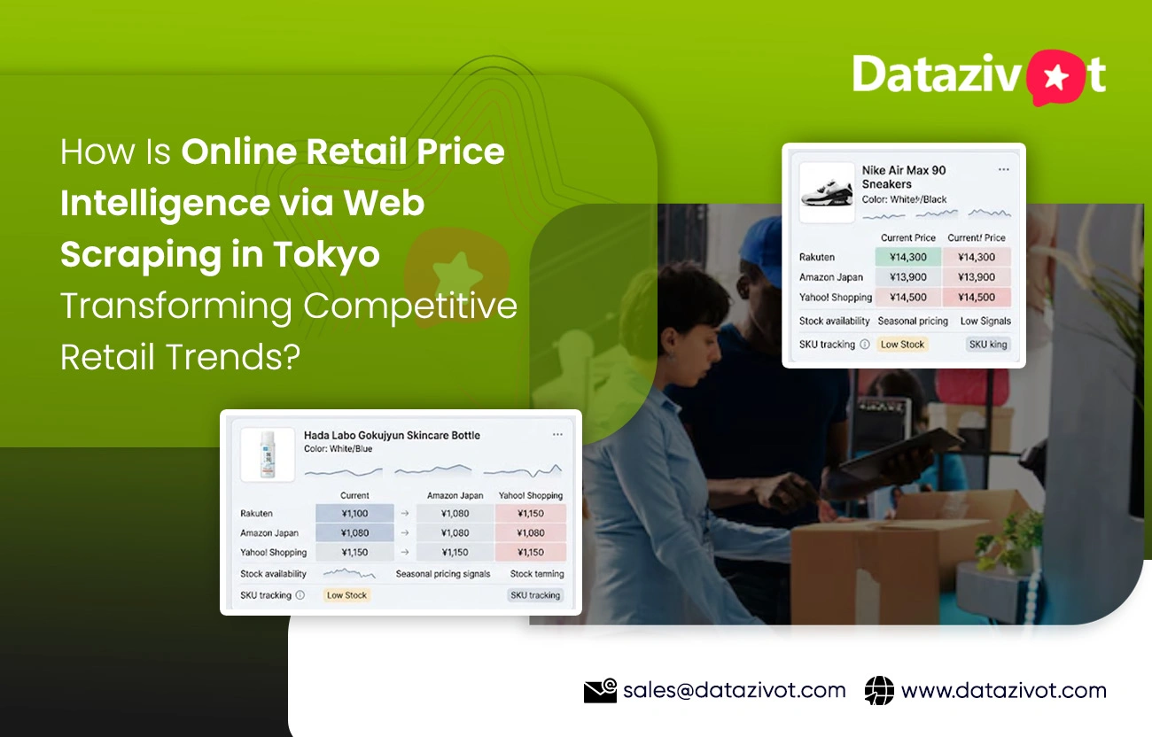How Is Online Retail Price Intelligence via Web Scraping in Tokyo Transforming Competitive Retail Trends?