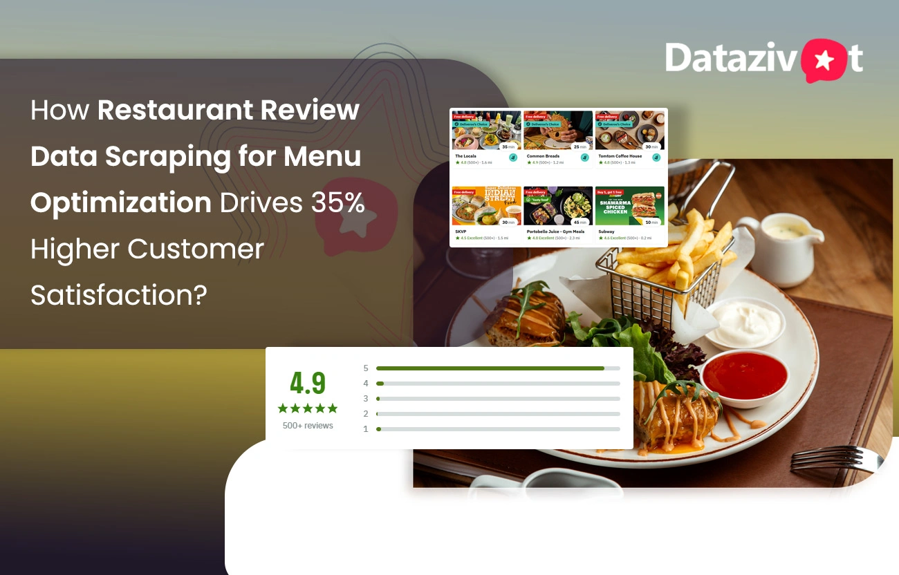 How Restaurant Review Data Scraping for Menu Optimization Drives 35% Higher Customer Satisfaction?
