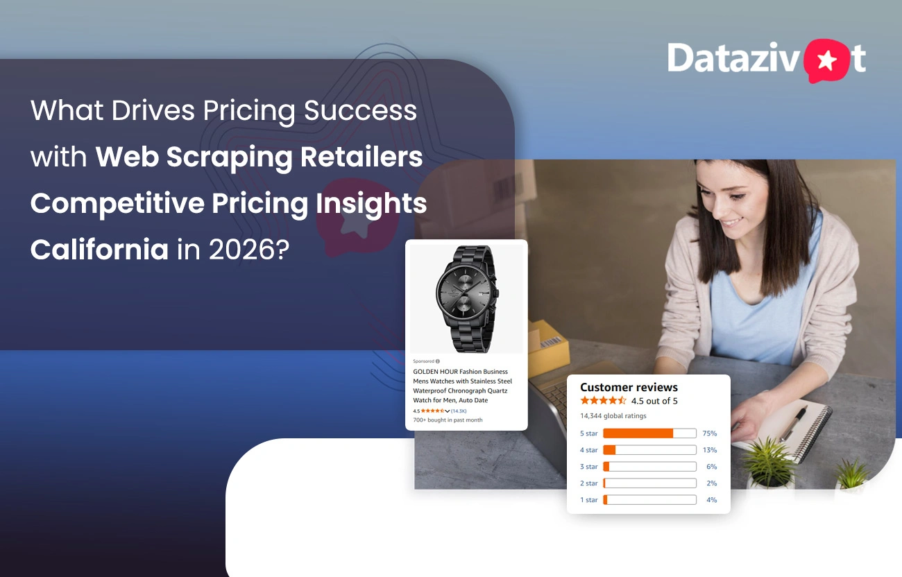What Drives Pricing Success with Web Scraping Retailers Competitive Pricing Insights California in 2026?