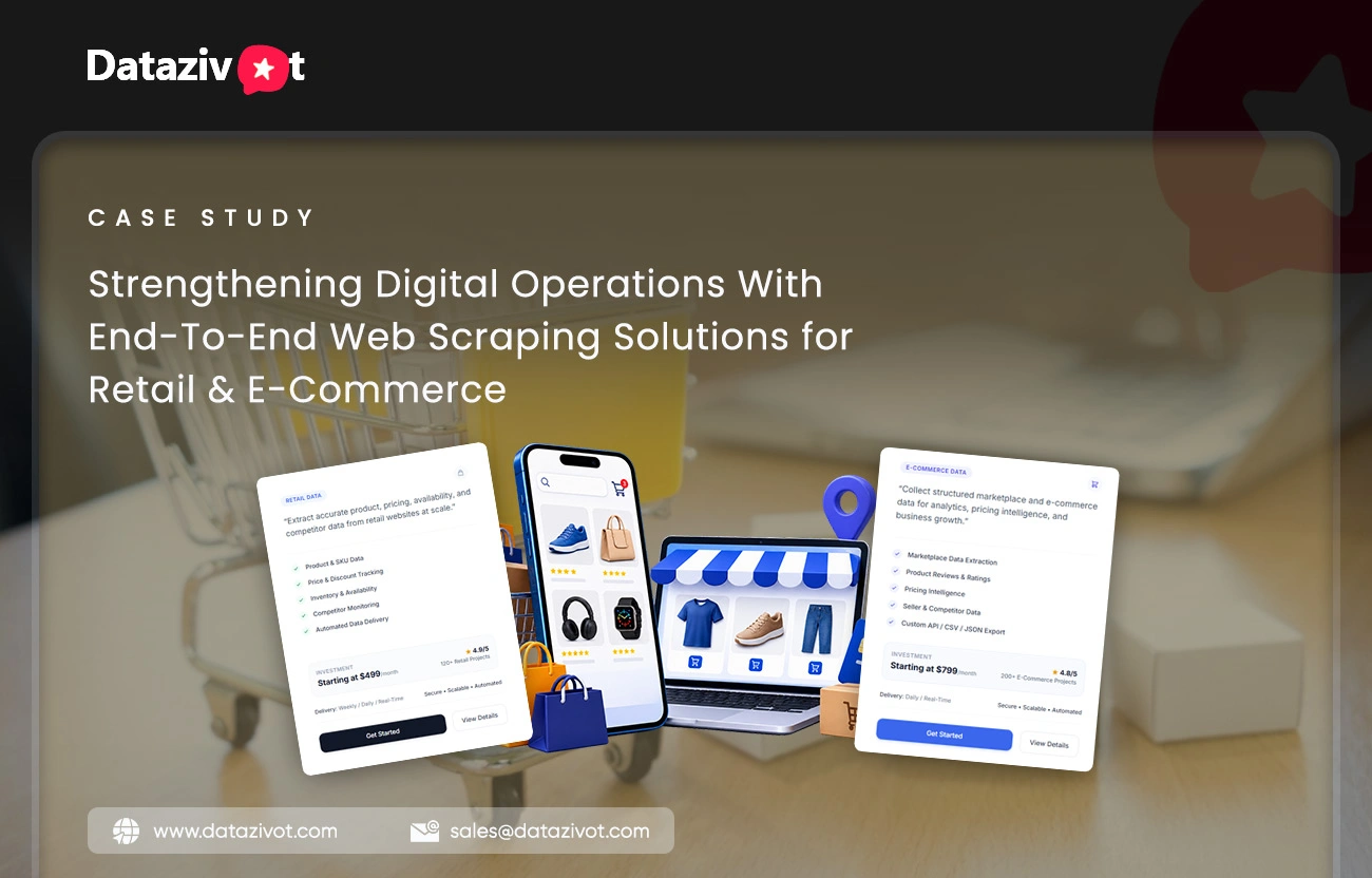 End-To-End Web Scraping Solutions for Retail & E-Commerce