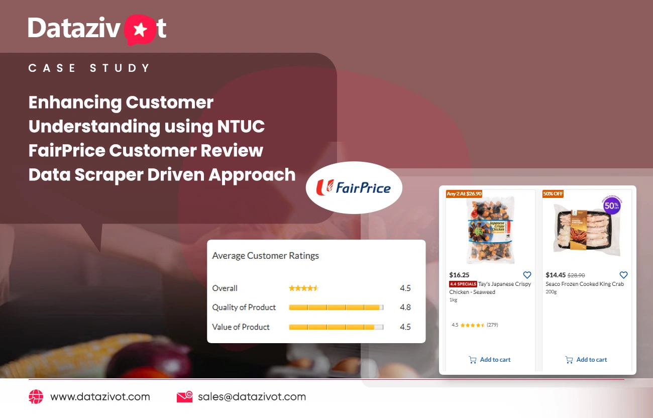 Enhancing Customer Understanding using NTUC FairPrice Customer Review Data Scraper Driven Approach