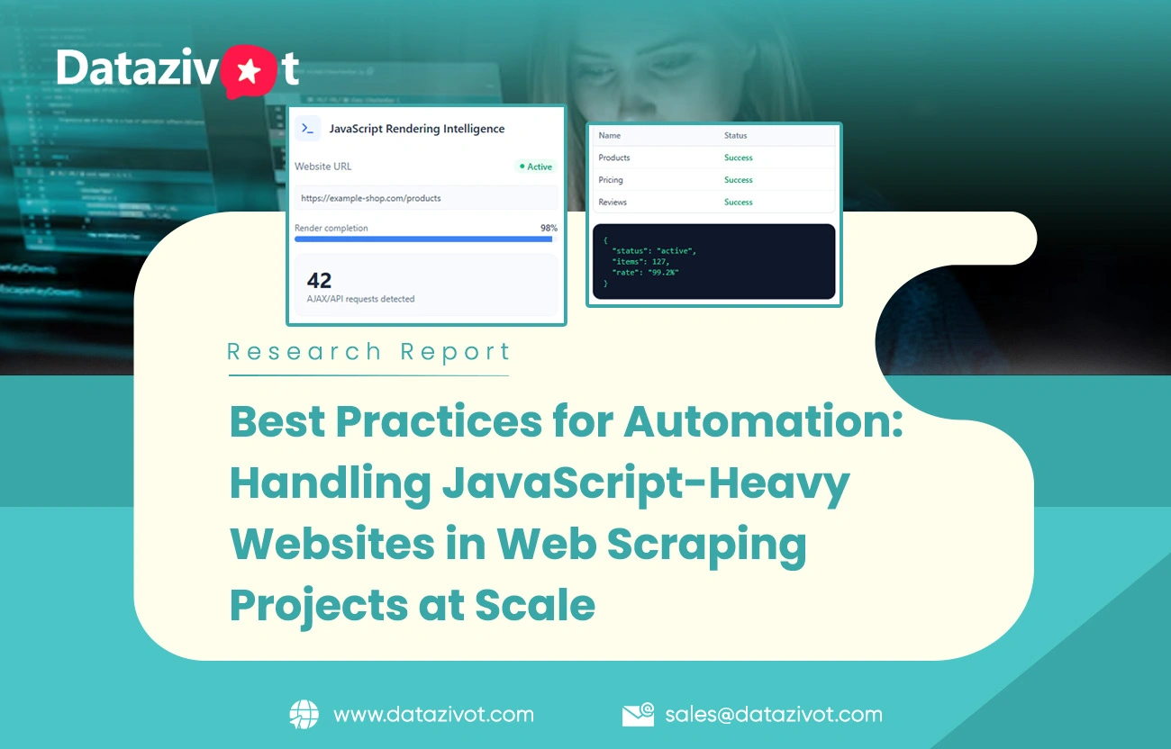 Best Practices for Automation: Handling JavaScript-Heavy Websites in Web Scraping Projects at Scale