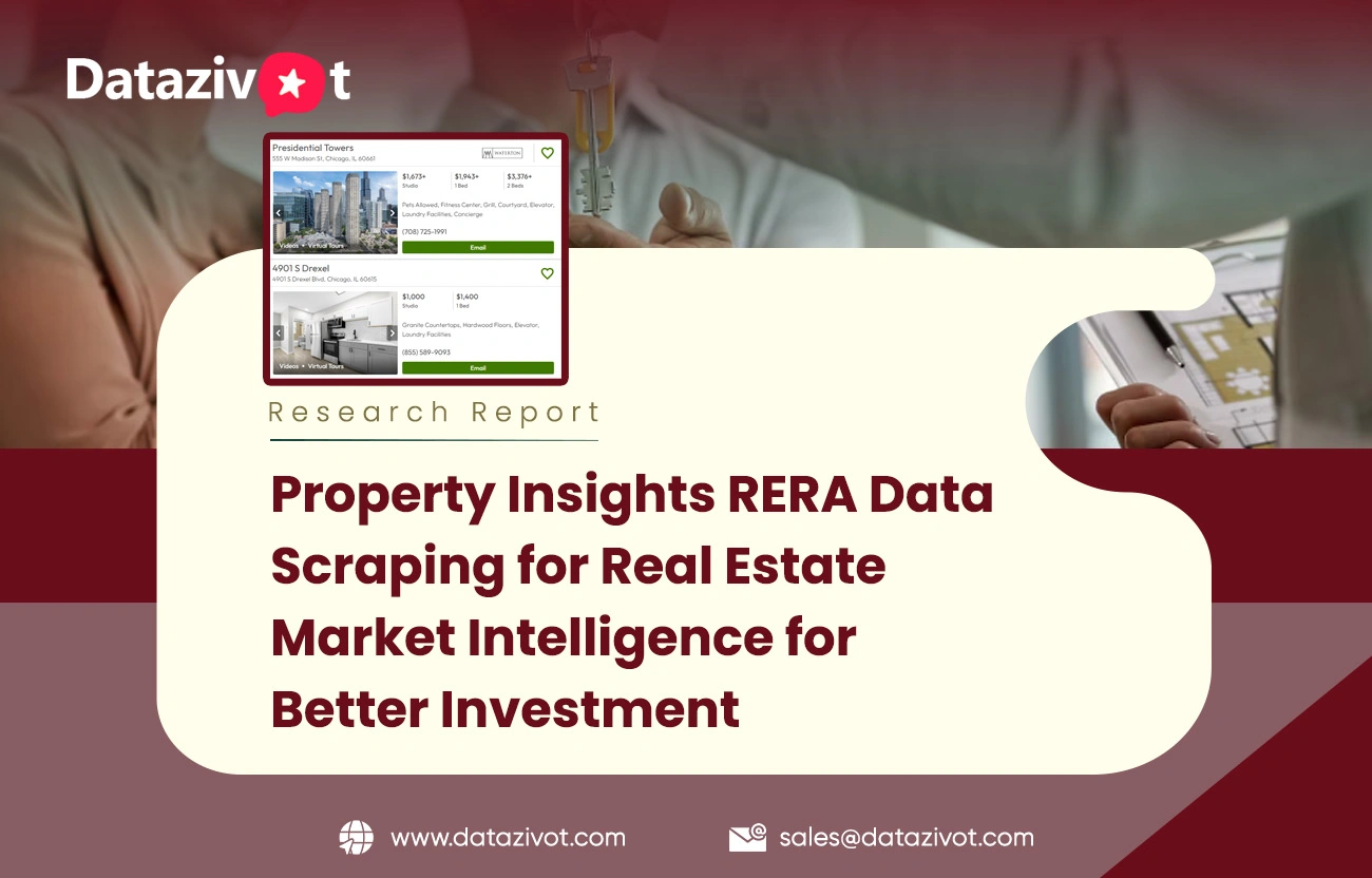 Property Insights: RERA Data Scraping for Real Estate Market Intelligence for Better Investment