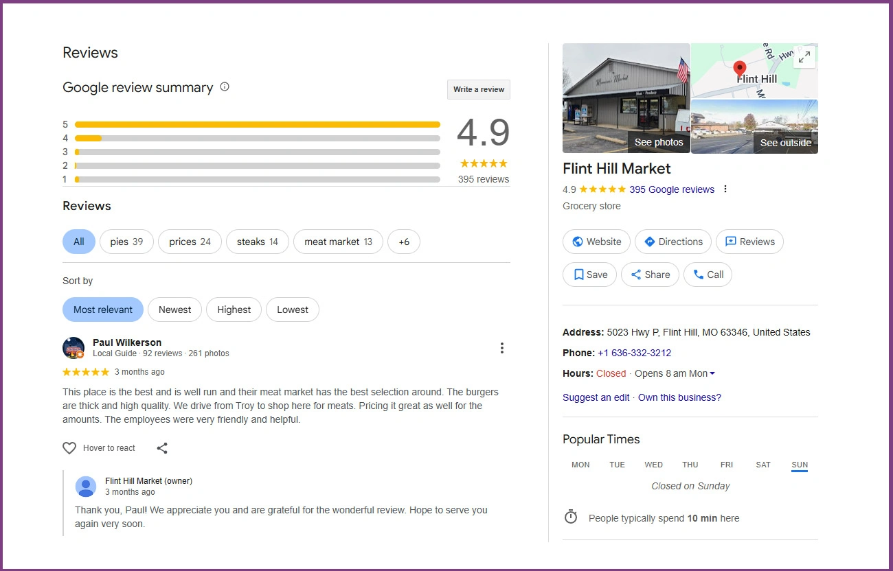 Digital Platforms as Critical Feedback Ecosystems for Flint Hill Retailers