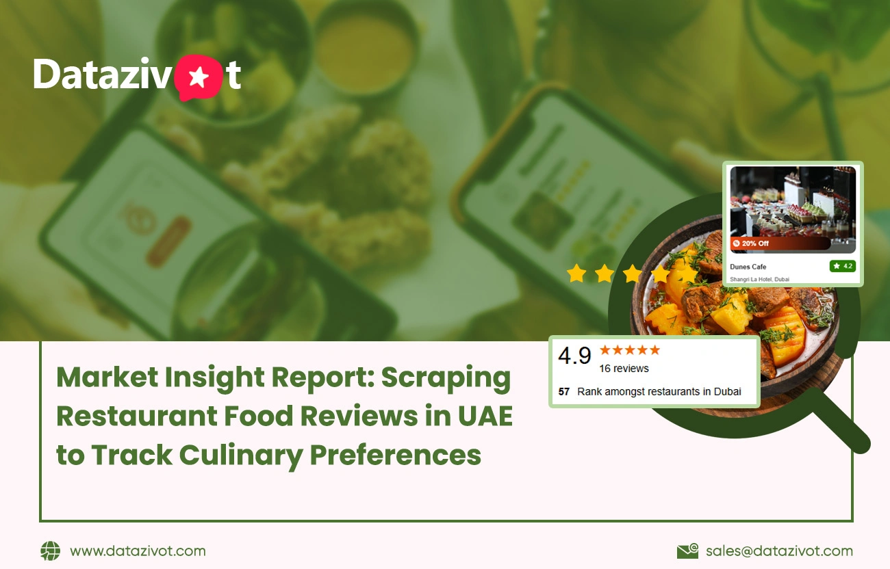 Scraping Restaurant Food Reviews in UAE to Track Culinary Preferences